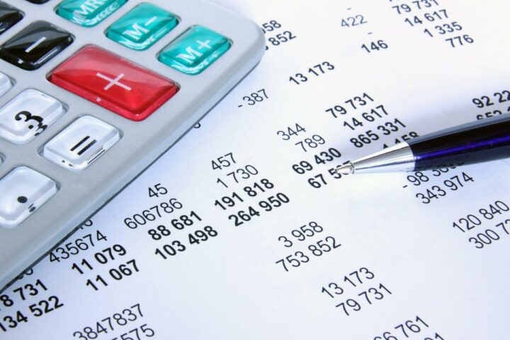 looking over financial statement